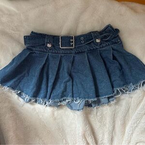 Forever 21 x Hello Kitty Denim Skirt